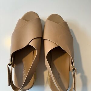Vince Cream Sandals